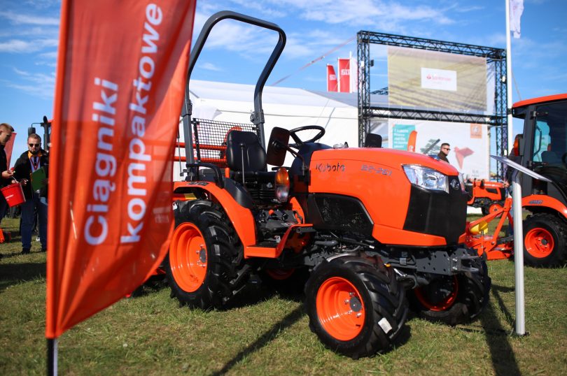 Ciągniki kompaktowe Kubota były również obecne na Agro Show